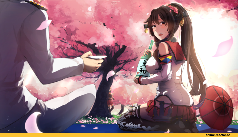 Yamato (Kantai Collection), Kantai Collection, Admiral (Kantai Collection), takasugi yasu, Anime