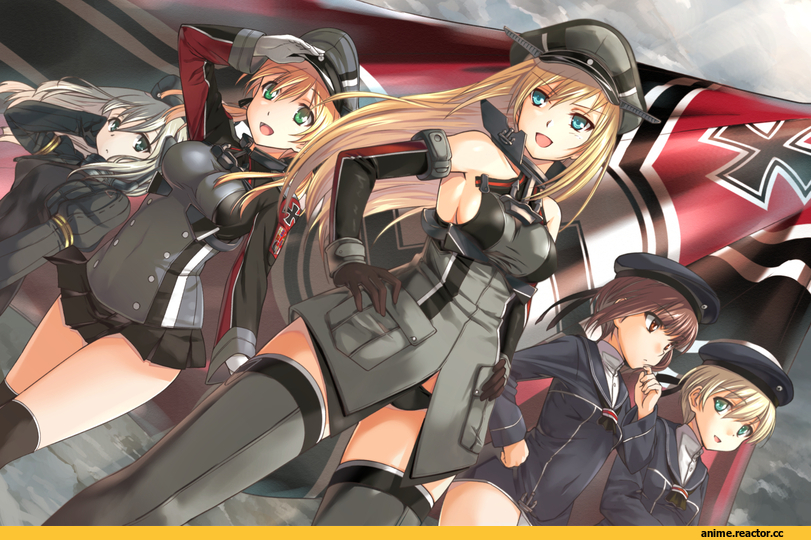 Prinz Eugen, Kantai Collection, Bismarck (Kantai Collection), U-511 (Kantai Collection), Z1 Leberecht Maass (Kantai Collection), Z3 Max Schultz (Kantai Collection), Pestxsan, Anime