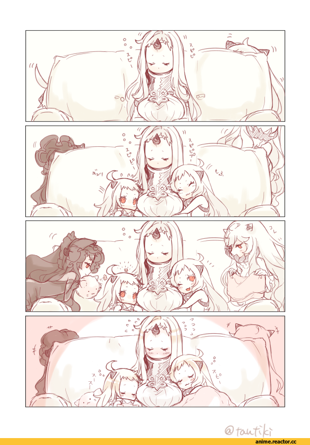 Kantai Collection, Northern Ocean Hime, Seaport Hime, Airfield Hime, Isolated Island Oni, Midway Hime, Anime