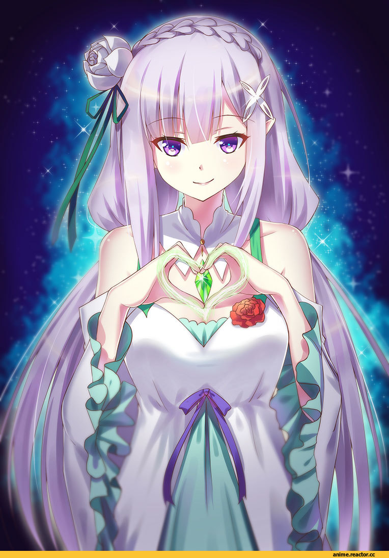 Re Zero Kara Hajimeru Isekai Seikatsu, Emilia (re zero), Anime