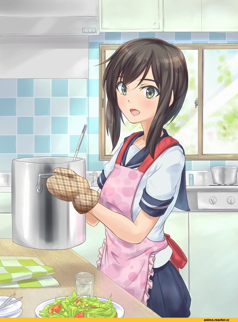 Fubuki (Kantai Collection), Kantai Collection, kaname1341, Anime Art, Anime