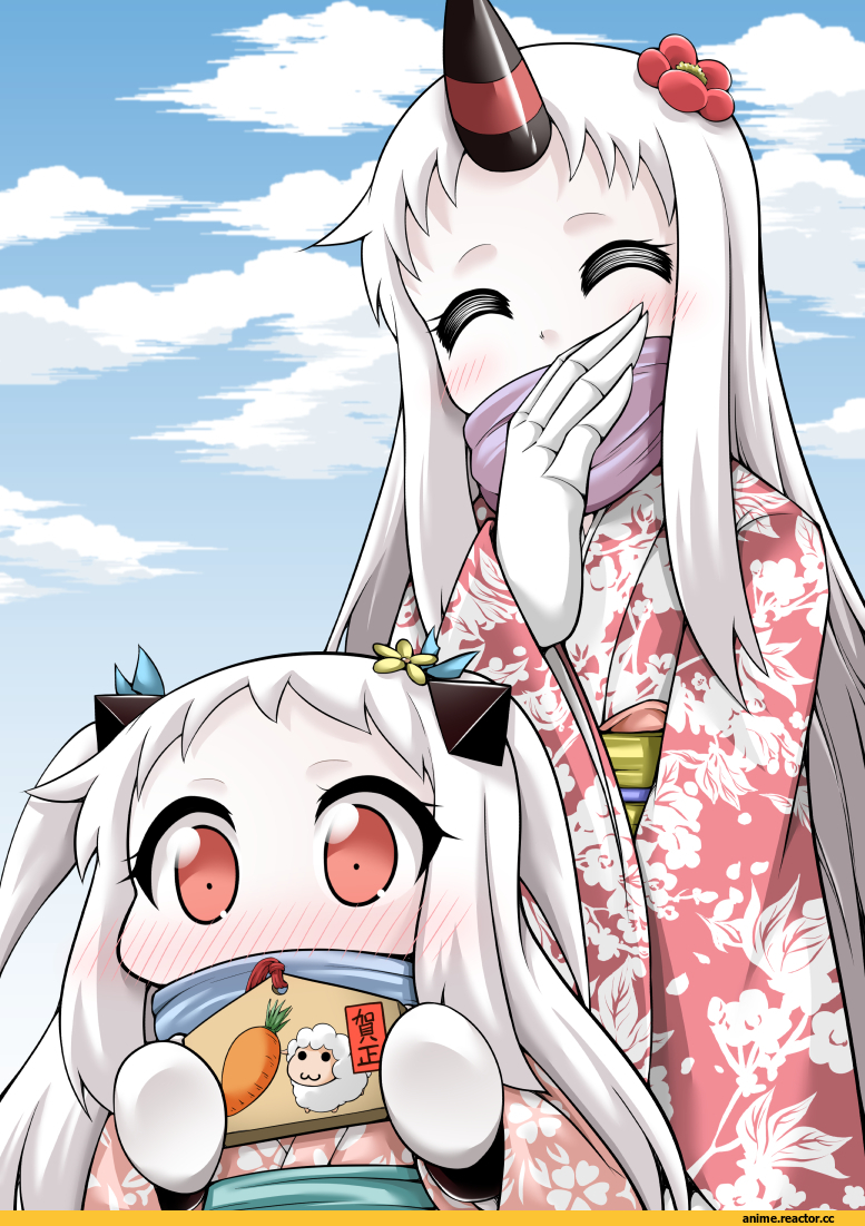 Northern Ocean Hime, Kantai Collection, Seaport Hime, Anime