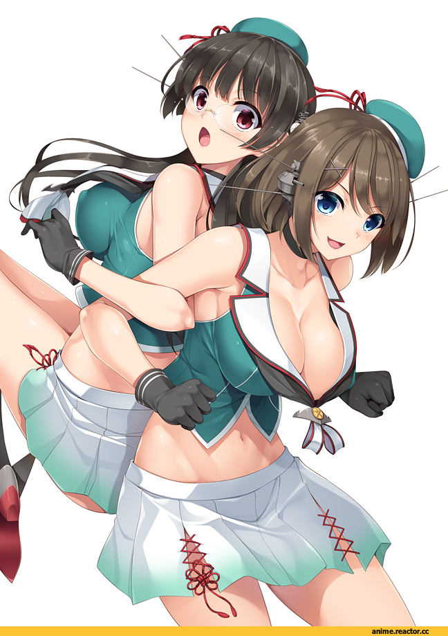 Kantai Collection, Maya (Kantai Collection), Choukai (Kantai Collection), Anime