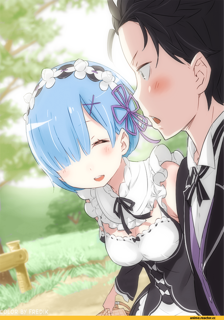 Re Zero Kara Hajimeru Isekai Seikatsu, Rem (re zero), Natsuki Subaru, Anime