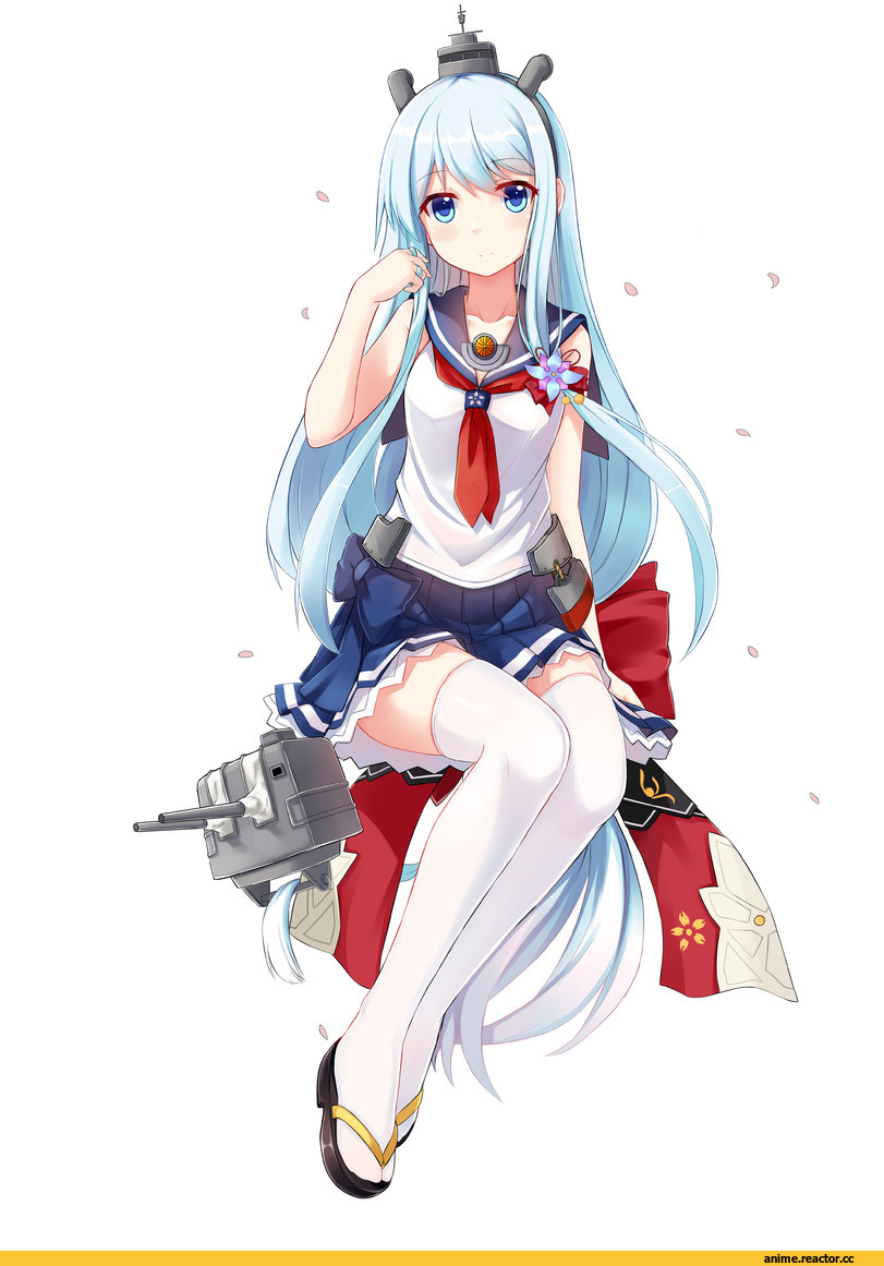 Allenes, Anime Art, Kantai Collection, Warship Girls R, shirayuki (Warship Girls R), Anime