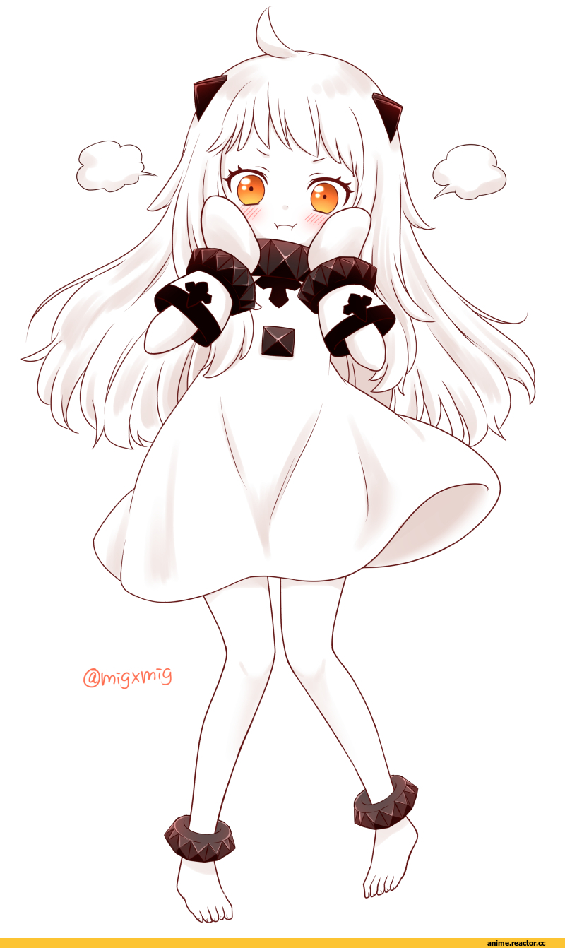Kantai Collection, Northern Ocean Hime, migu (migmig), Anime