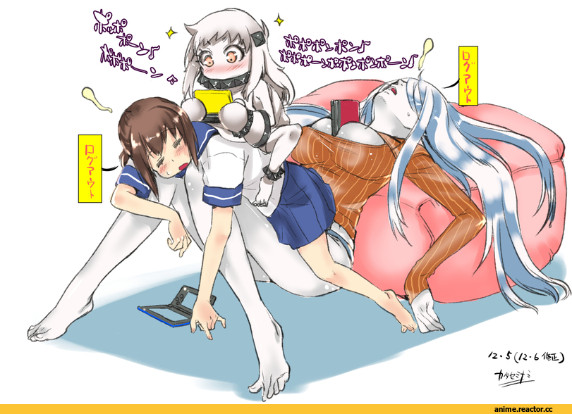 Kantai Collection, Northern Ocean Hime, Fubuki (Kantai Collection), Ta-class Battleship, katase minami, Anime