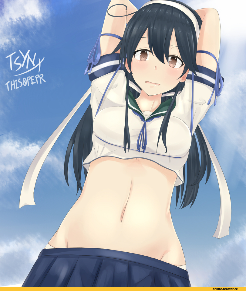 Ushio, Kantai Collection, tsyn, Anime Art, Anime