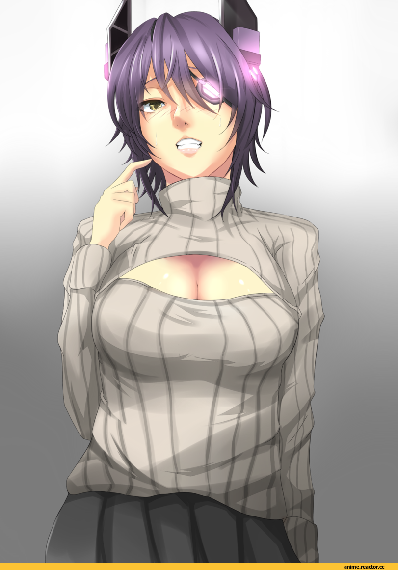 Kantai Collection, Tenryuu, endou (zettai bluenoid), Open-Chest Sweater, Anime