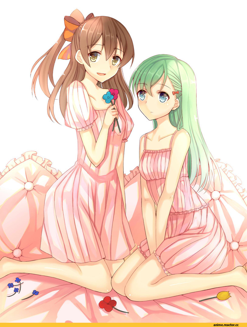 Kumano, Kantai Collection, Suzuya (Kantai Collection), nan (jyomyon), Anime