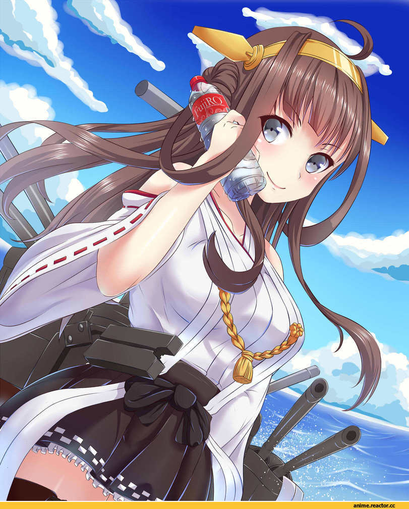 Kongou (Kantai Collection), Kantai Collection, jasterrr, Anime Art, Anime