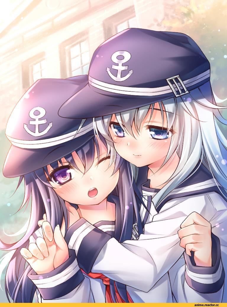 1492egg, Akatsuki, Kantai Collection, Hibiki (Kantai Collection), Anime