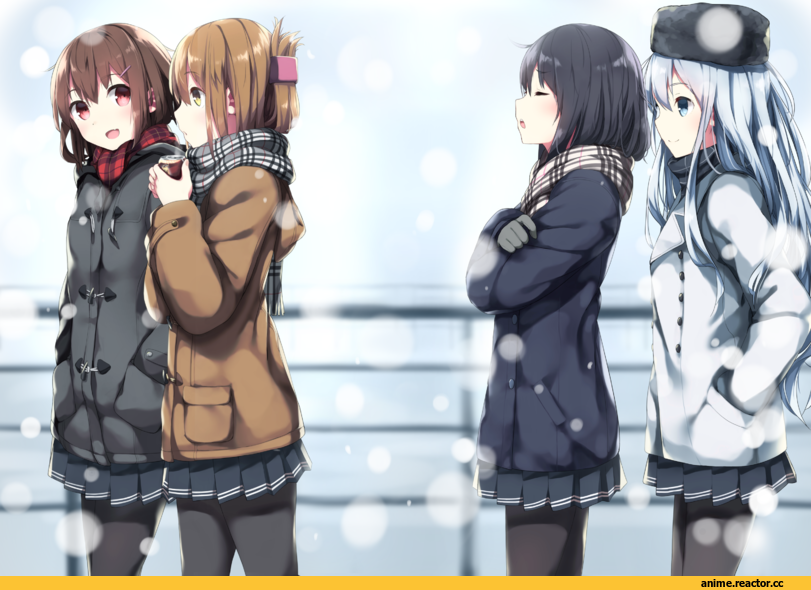 Ikazuchi, Kantai Collection, inazuma, Akatsuki, hibiki, fueru nattou, Anime