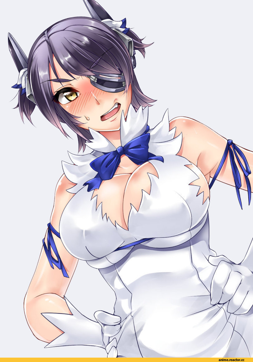 Kantai Collection, Danmachi, Tenryuu, telescopic, crossover, Anime