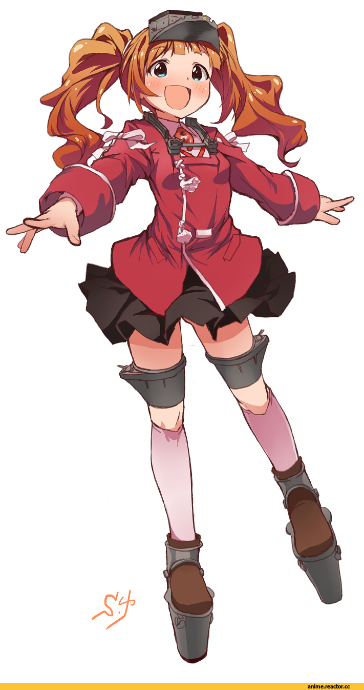 Idolmaster, Kantai Collection, Takatsuki Yayoi, Ryuujou, shift (0808), crossover, Anime