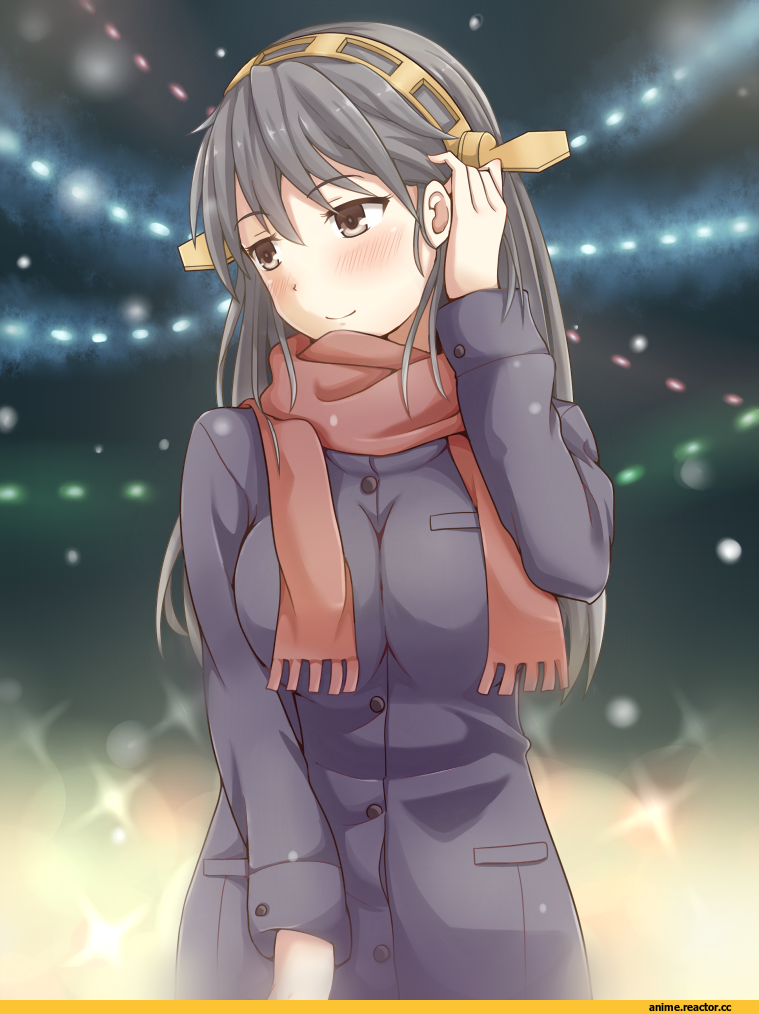 Haruna (Kantai Collection), Kantai Collection, Karikura, Anime Art, Anime