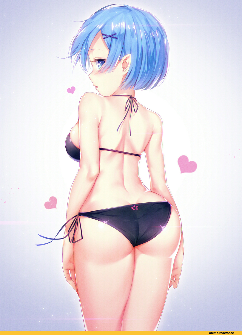 Re Zero Kara Hajimeru Isekai Seikatsu, Rem (re zero), ring (1079882045), Anime Ero, Anime Ero Pantsu, oshiri, Anime