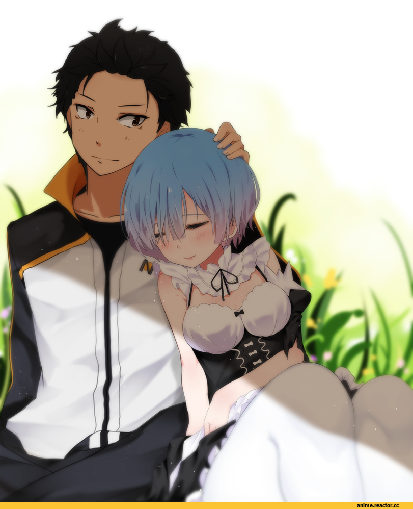 Re Zero Kara Hajimeru Isekai Seikatsu, Natsuki Subaru, Rem (re zero), в комментах ещё одна, Anime
