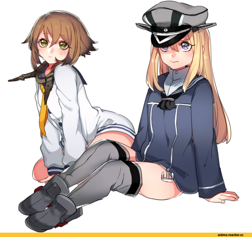 Kantai Collection, Bismarck (Kantai Collection), Mutsu (Kantai Collection), Anime
