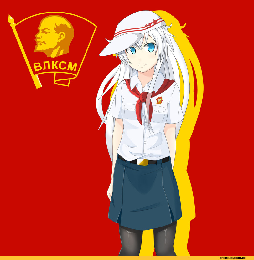 cyka, Verniy, Kantai Collection, Ленин, Everlasting Summer, Moonworks, Игры, Anime Art, в комментариях еще одна, Anime
