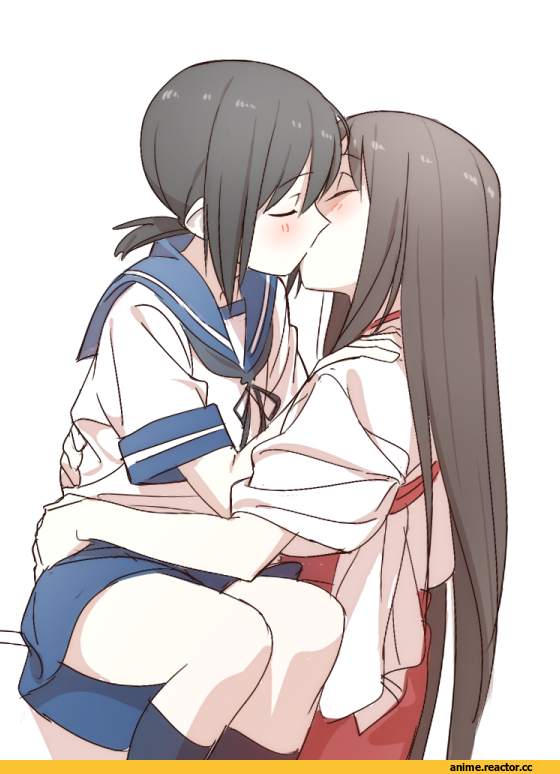 Kantai Collection, Akagi, Fubuki (Kantai Collection), Shoujo Ai, Kinosuke (Sositeimanoga), Anime