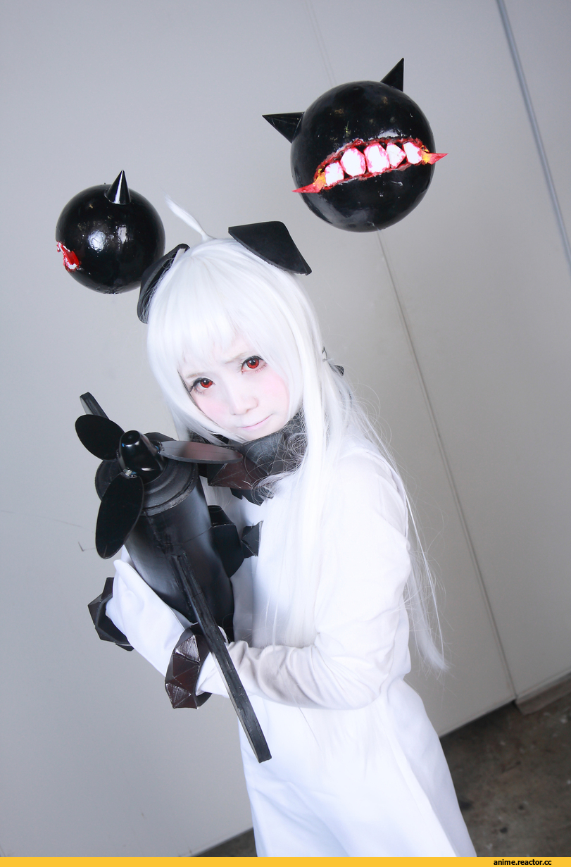 Anime Cosplay, Northern Ocean Hime, Kantai Collection, в комментах ещё, Anime