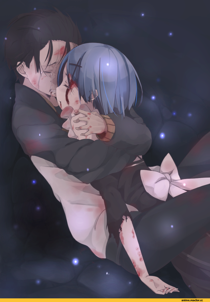 Re Zero Kara Hajimeru Isekai Seikatsu, Rem (re zero), Natsuki Subaru, musa (feelingheart), Anime