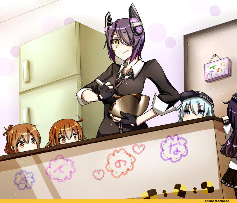 Tenryuu, Kantai Collection, Hibiki (Kantai Collection), Ikazuchi, Inazuma (Kantai Collection), Akatsuki, Anime