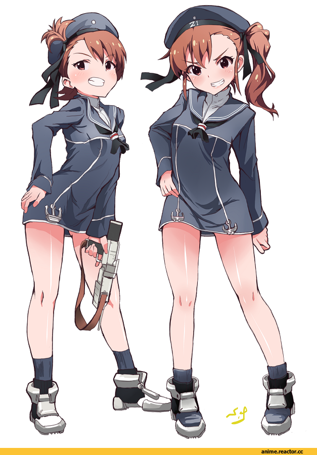 Kantai Collection, Idolmaster, Z1 Leberecht Maass (Kantai Collection), Z3 Max Schultz (Kantai Collection), Futami Mami, Futami Ami, Anime