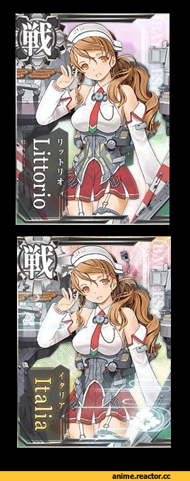 Kantai Collection, Vittorio Veneto (Kantai Collection), Littorio (Kantai Collection), Anime