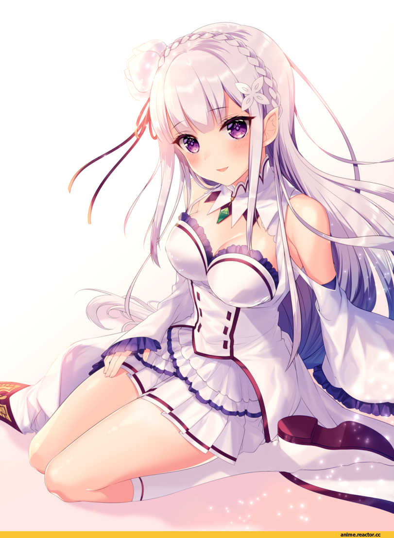 Emilia (re zero), Re Zero Kara Hajimeru Isekai Seikatsu, Gussan (world stew), Anime