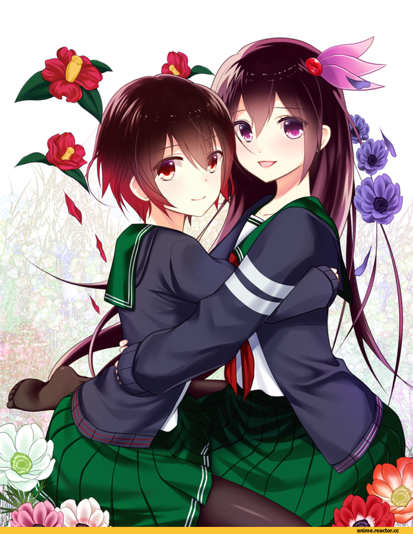 Mutsuki (Kantai Collection), Kantai Collection, eko, Kisaragi (Kantai Collection), Anime