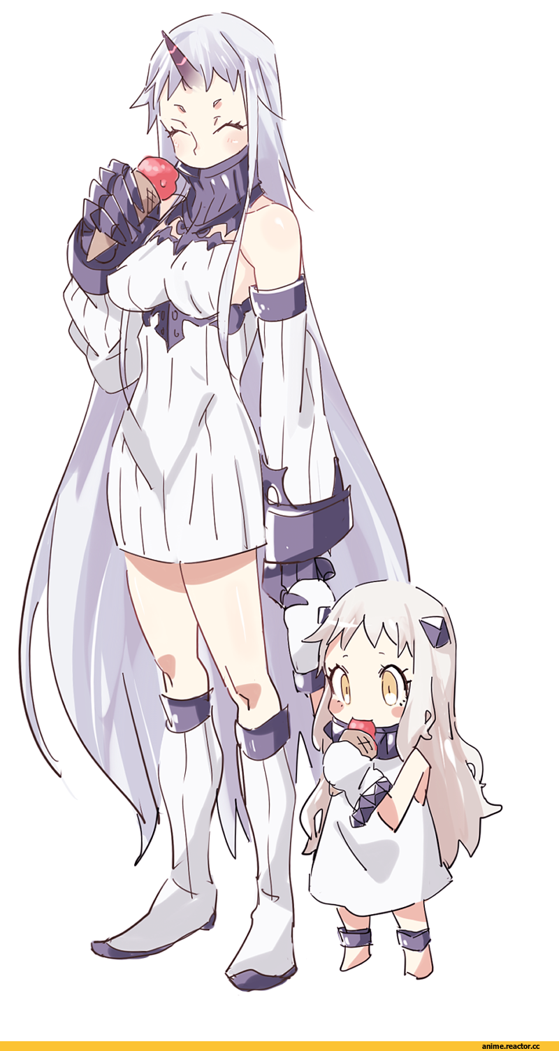Kantai Collection, Northern Ocean Hime, Seaport Hime, hibimegane, Anime