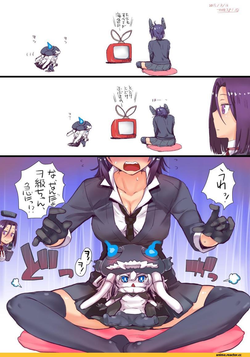 Kantai Collection, tatsuta (kantai collection), tenryuu (kantai collection), Wo-Class Aircraft Carrier , Кантай комиксы, Anime Комиксы, Anime