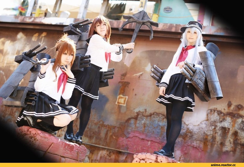 Hibiki (Kantai Collection), Kantai Collection, ikazuchi (kantai collection), Inazuma (Kantai Collection), Anime Cosplay, Anime