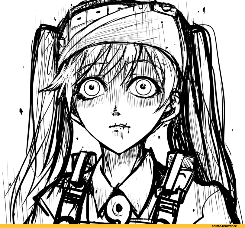 Kantai Collection, Ryuujou, gomasionori, Monochrome (Anime), Anime Art, Anime