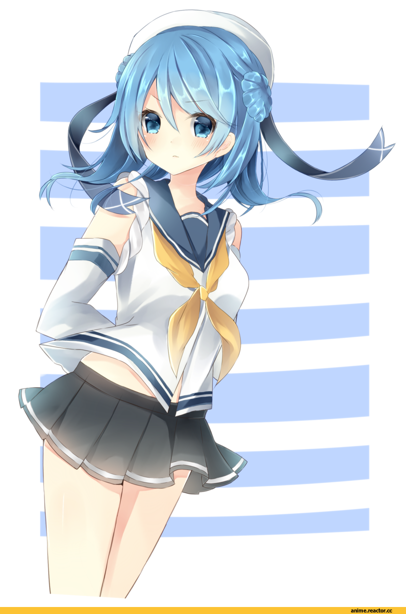 Urakaze, Kantai Collection, souhi, Anime