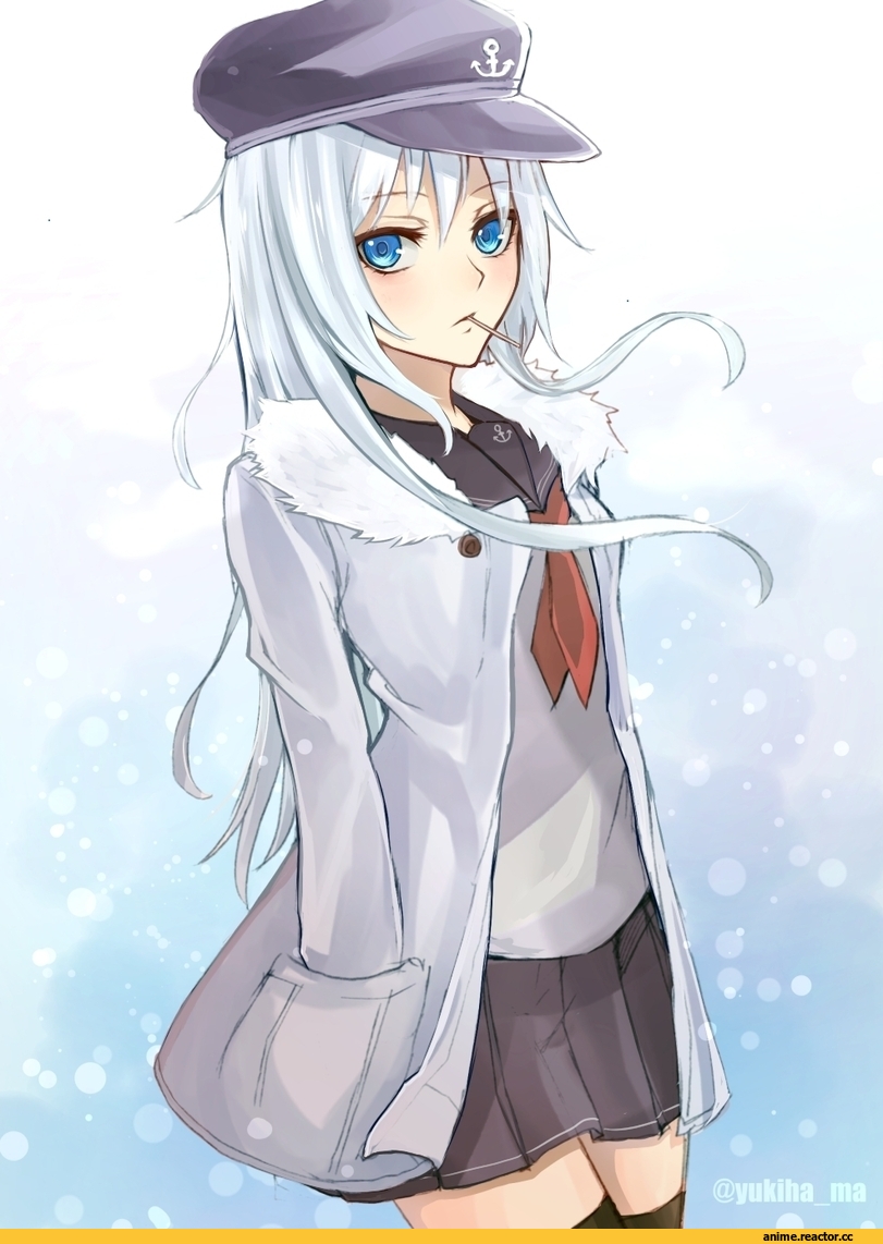 Hibiki (Kantai Collection), Kantai Collection, yukihama, Anime