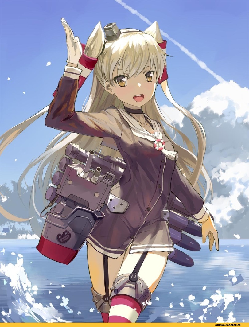 Amatsukaze (Kantai Collection), Kantai Collection, stflash, Anime