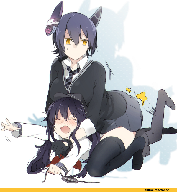 Tenryuu, Kantai Collection, Akatsuki, slaughter z, Anime