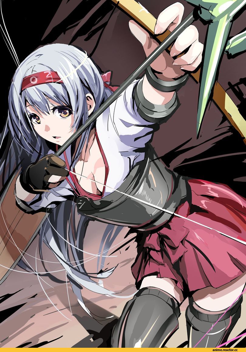 Shoukaku, Kantai Collection, хайрез, Anime Art, Anime