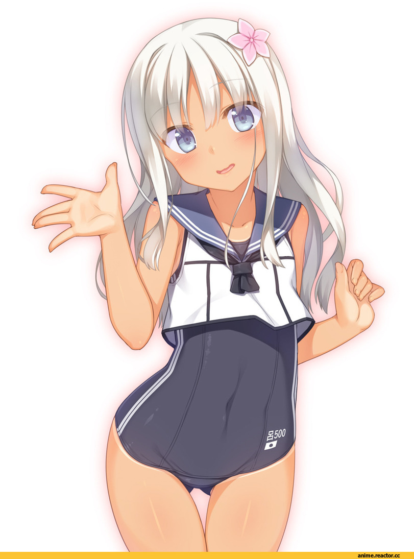 Ro-500 (Kantai Collection), Kantai Collection, racer (magnet), Anime