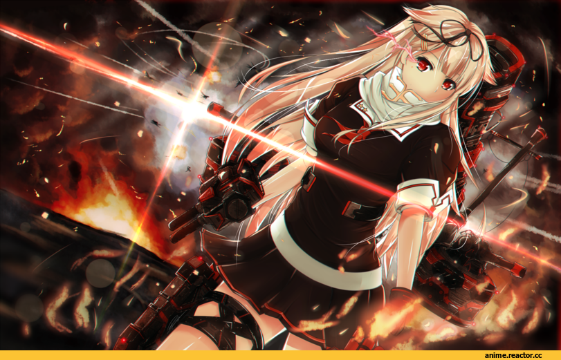 Yuudachi, Kantai Collection, raizo35, Anime