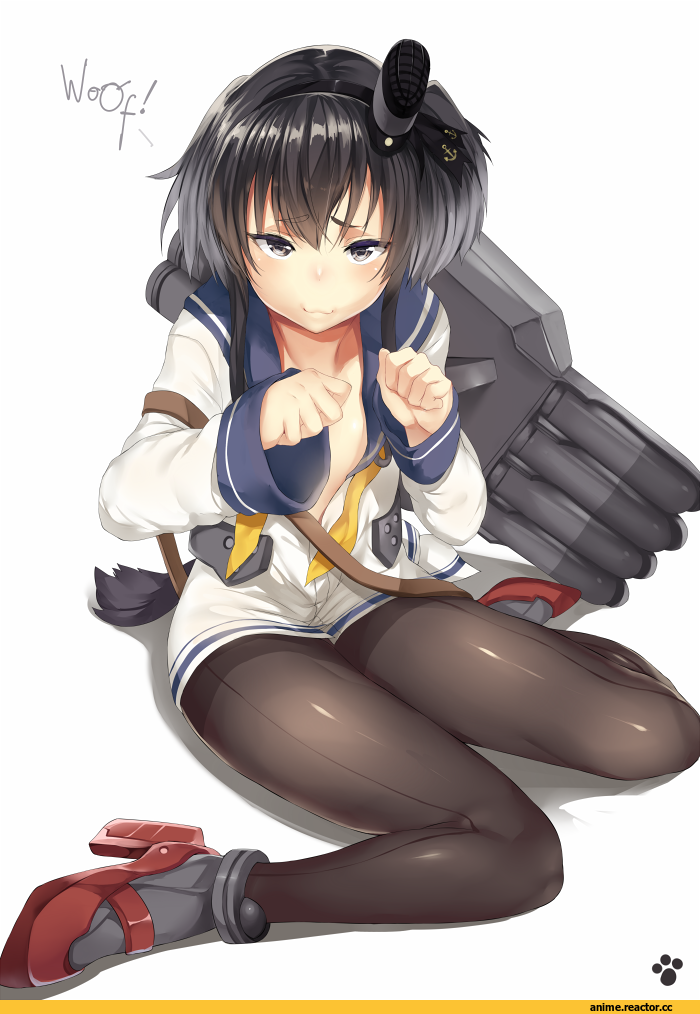 Kantai Collection, Tokitsukaze (Kantai Collection), Hews, Anime Art, Inumimi, Animal Ears, Anime