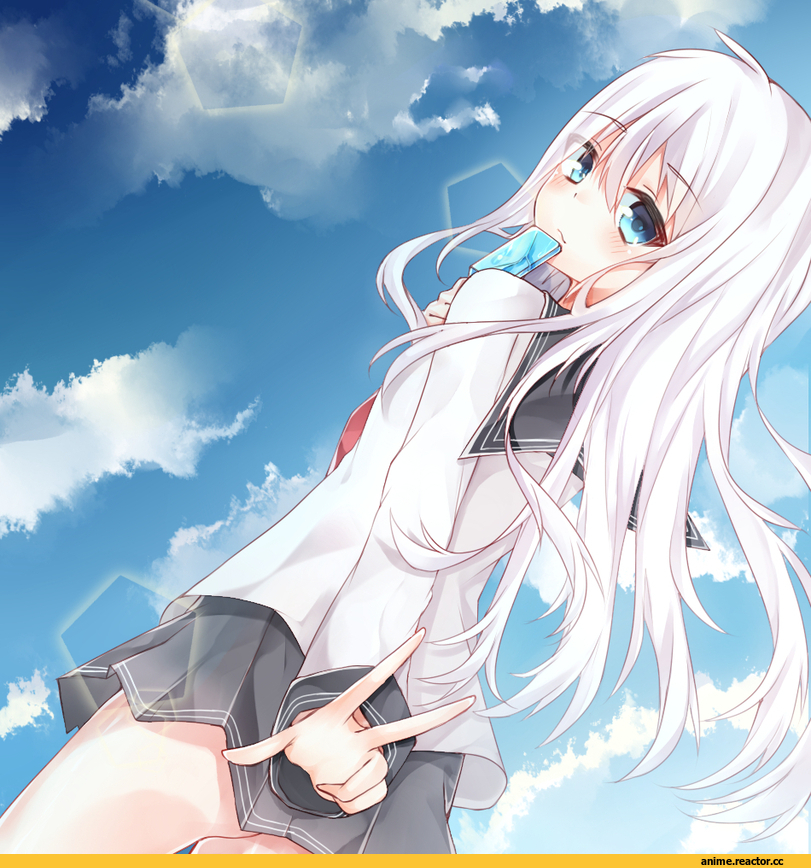 hibiki, Kantai Collection, Pixiv Id 10416216, Anime