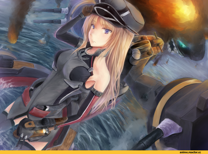 Bismarck (Kantai Collection), Kantai Collection, kisuke1212, Anime