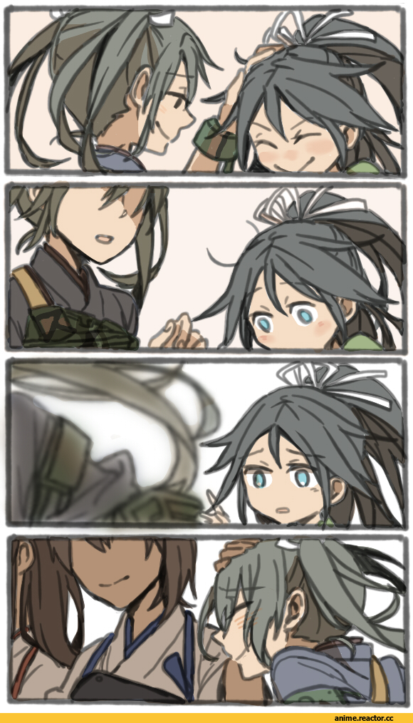 Kantai Collection, Akagi (Kantai Collection), Kaga (Kantai Collection), Katsuragi (Kantai Collection), Zuikaku (Kantai Collection), Кантай комиксы, Anime Комиксы, Anime