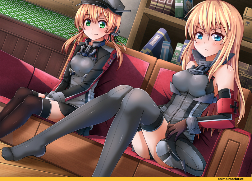Prinz Eugen, Kantai Collection, Bismarck (Kantai Collection), Anime