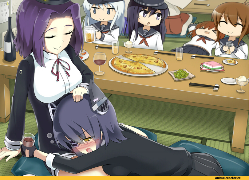 Tenryuu, Kantai Collection, tatsuta (kantai collection), Inazuma (Kantai Collection), akatsuki (kantai collection), Hibiki (Kantai Collection), ikazuchi (kantai collection), mocchi, Anime