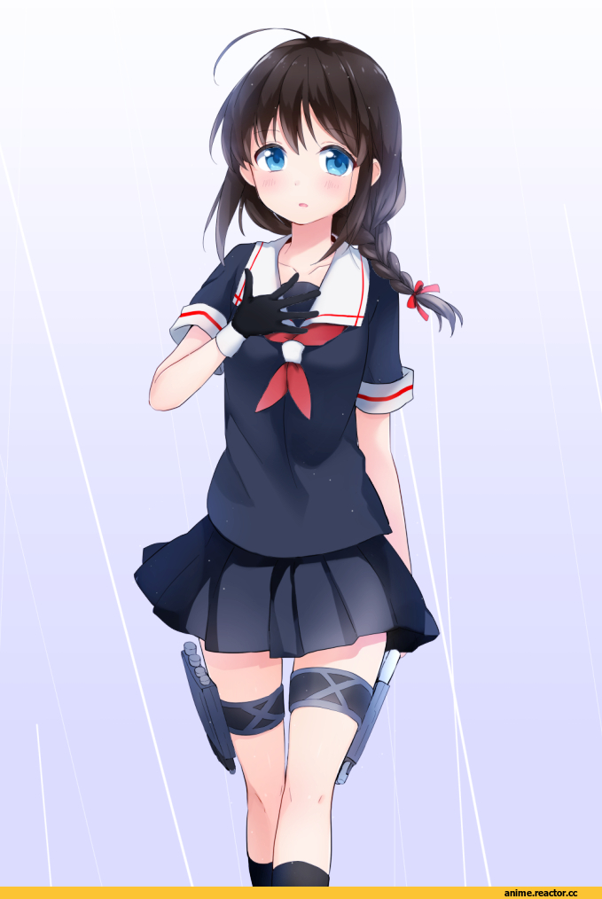 Shigure (Kantai Collection), Kantai Collection, akariko (akaringo), Anime